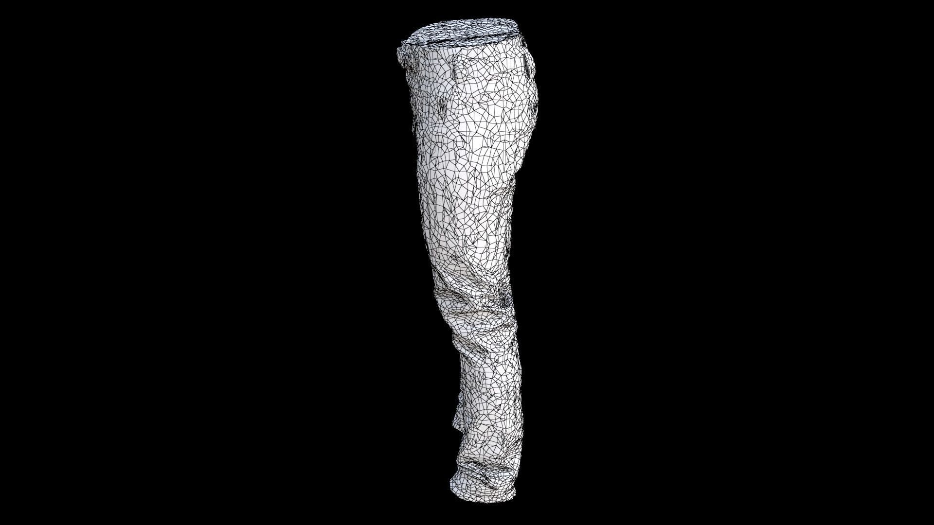 Jeans 3D model_7