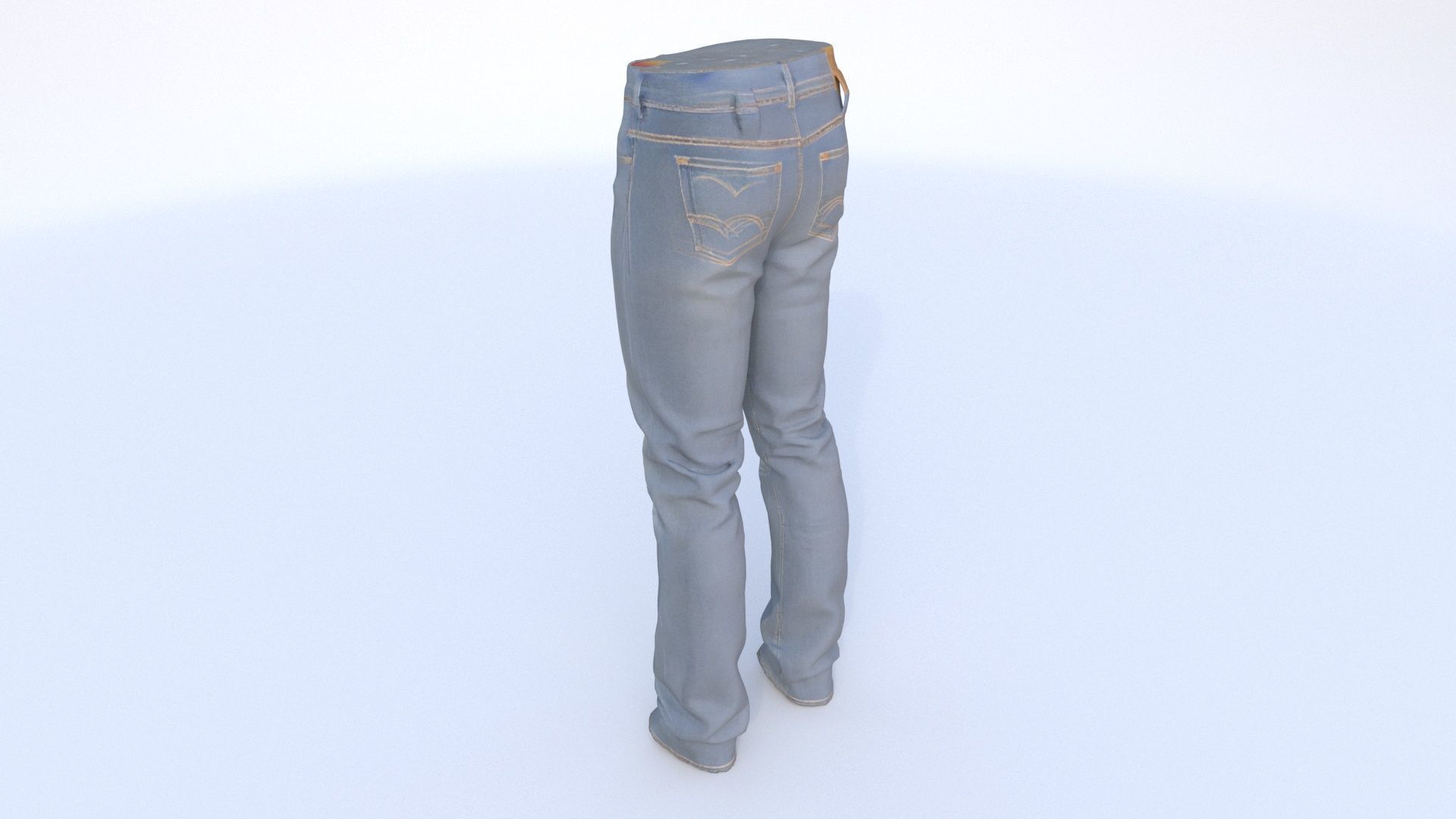 Jeans 3D model_3