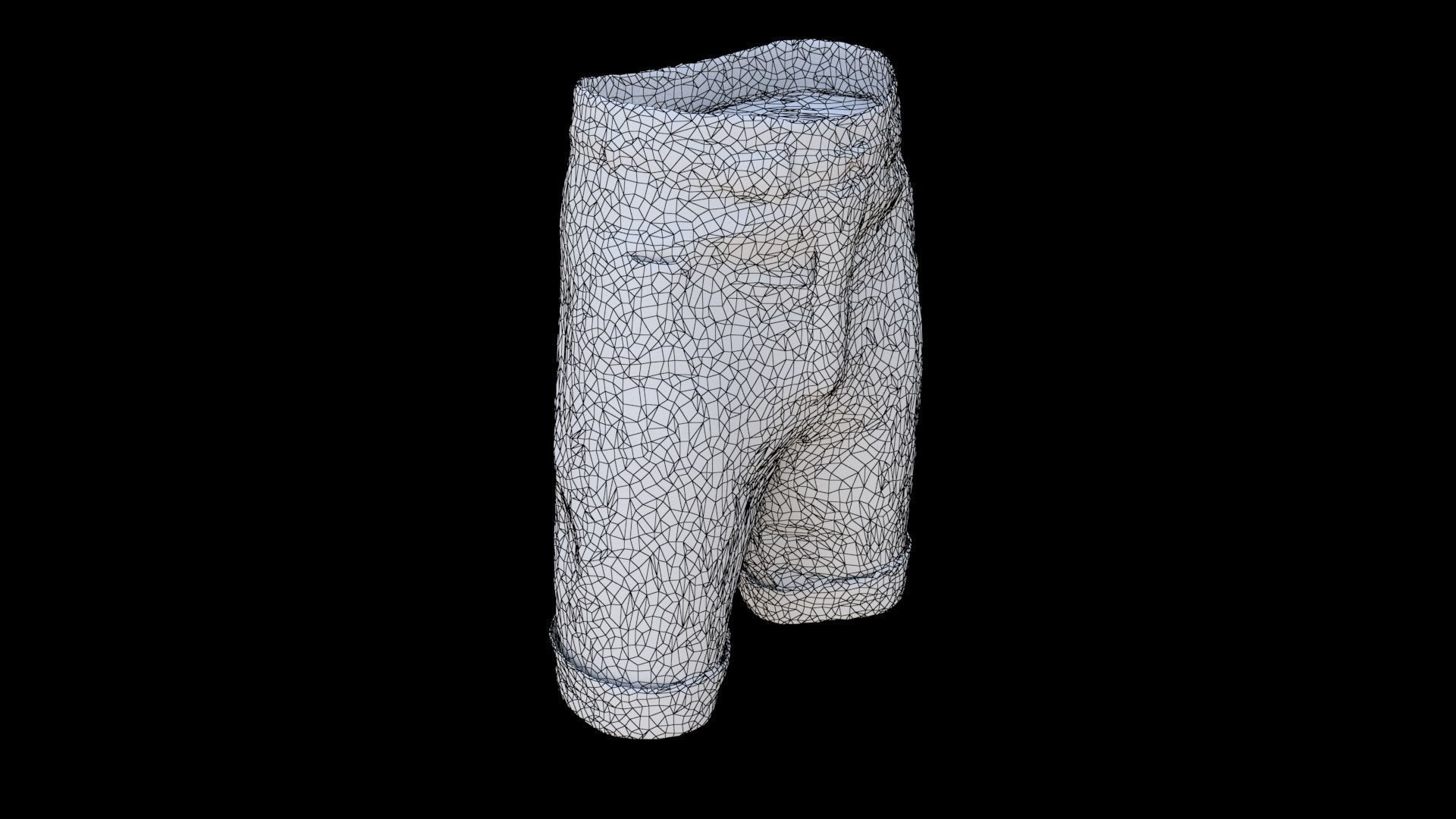 Shorts 3D model_5