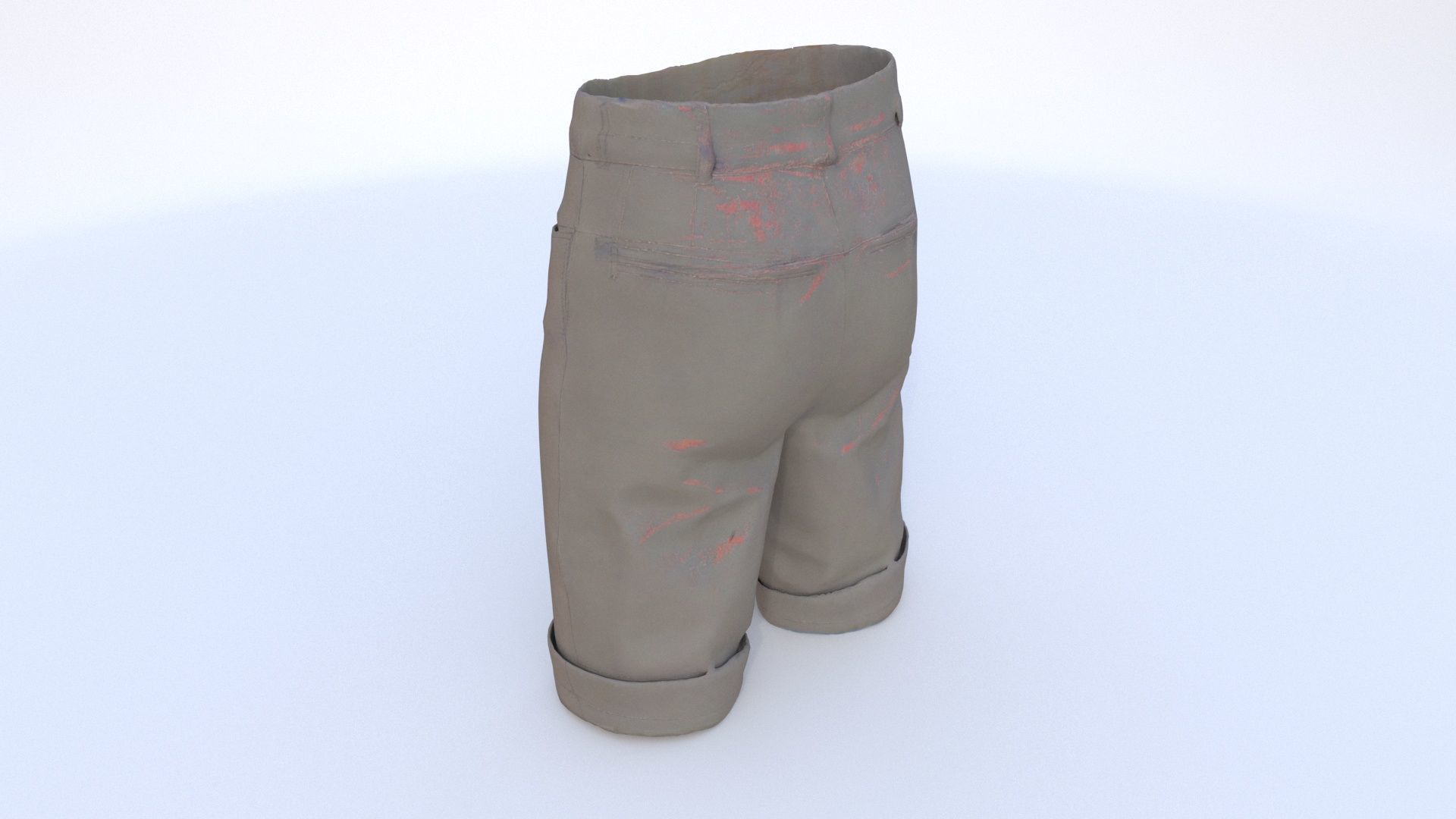 Shorts 3D model_3