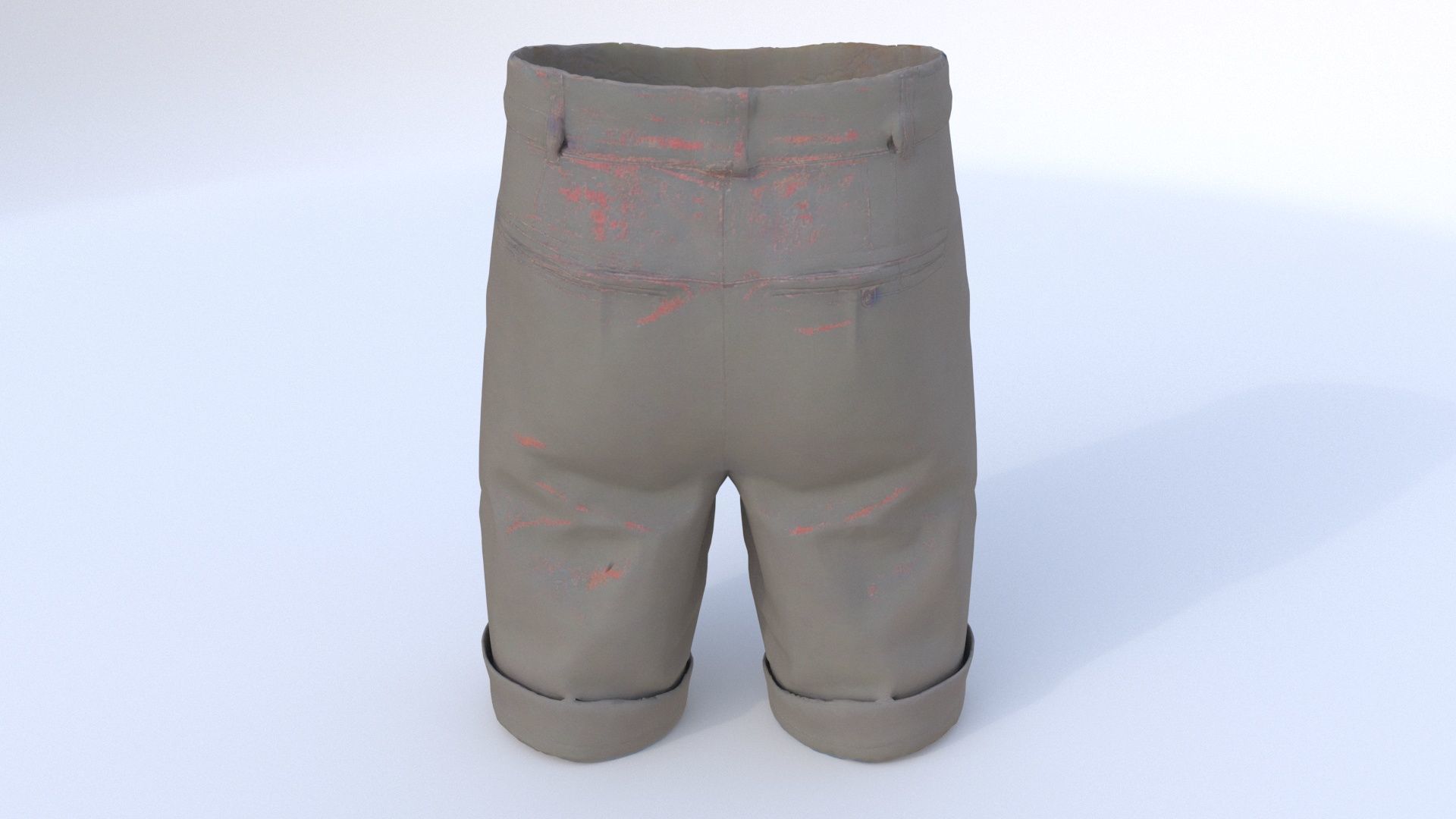 Shorts 3D model_4