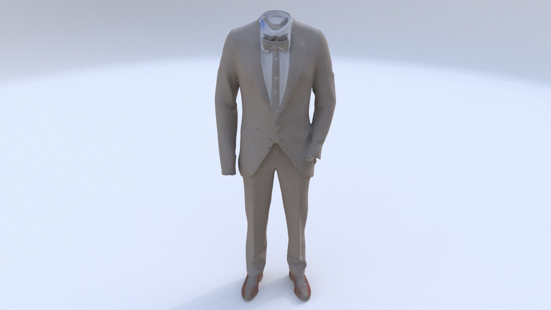 Suit 2 3D model_1