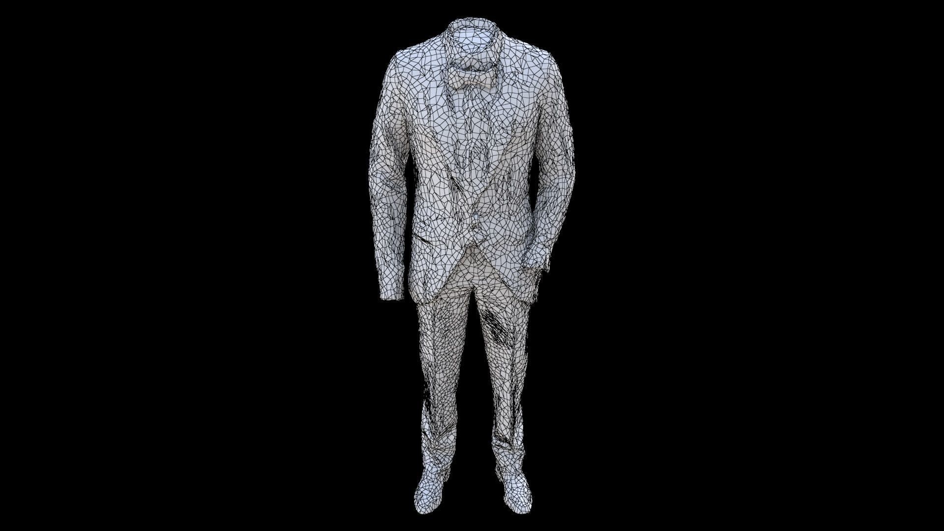 Suit 2 3D model_6