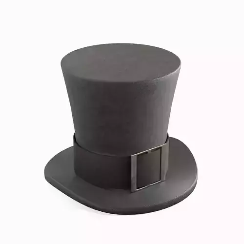 Leprechaun Hat 01 Low-poly 3D model