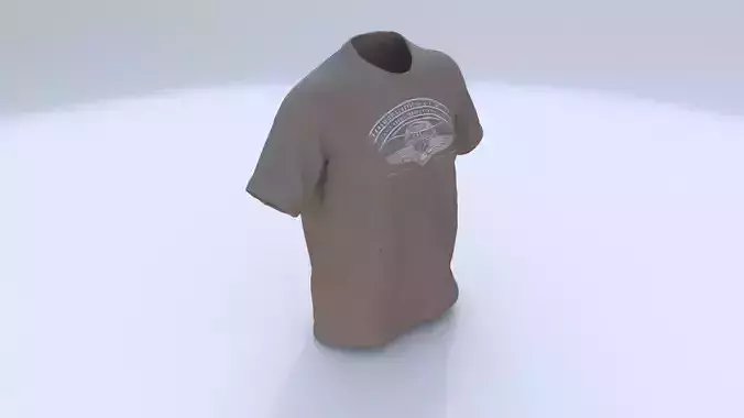 T-shirt 3D model
