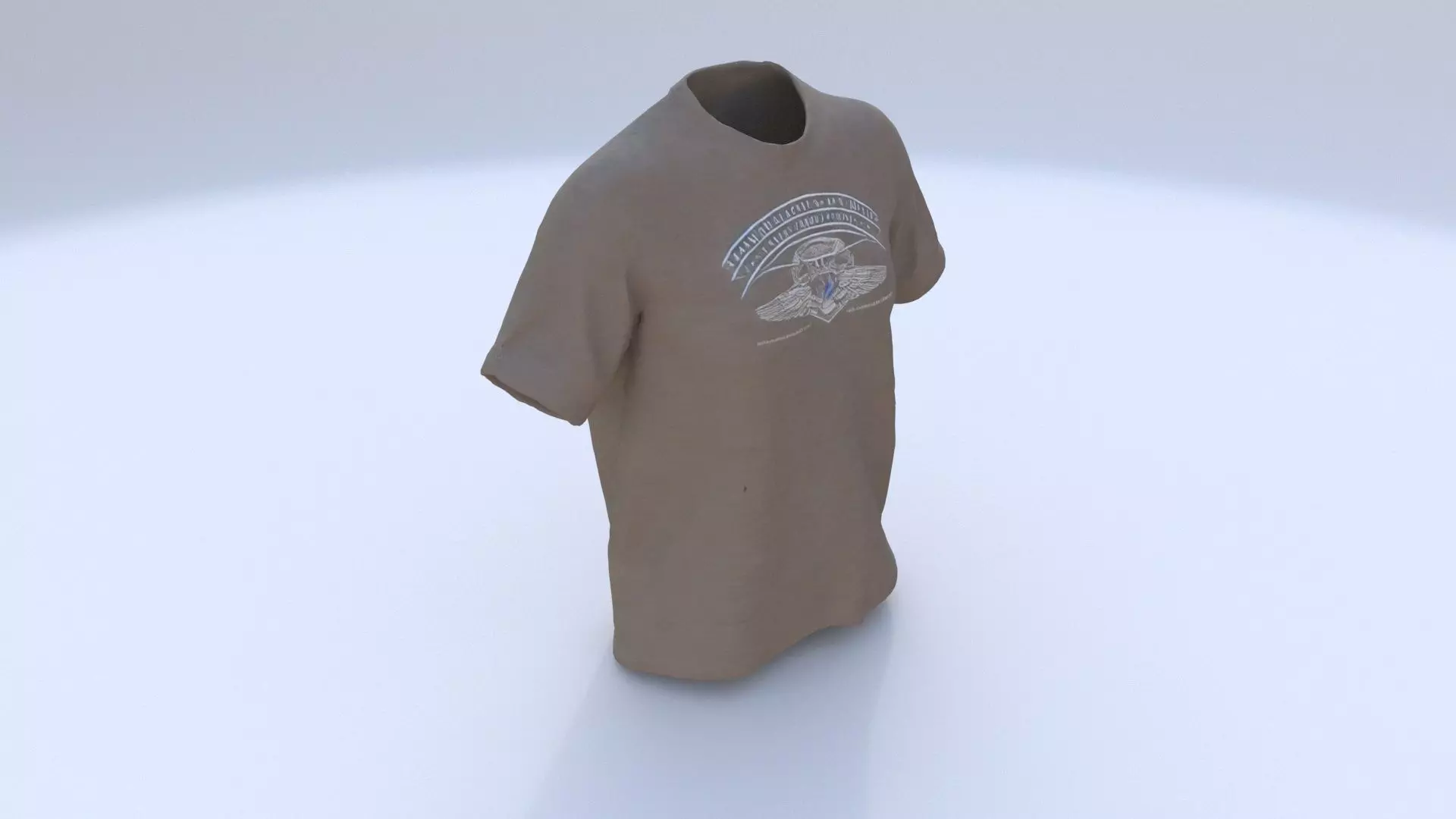 T-shirt 3D model_0