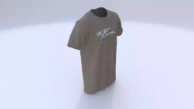 T-shirt 2 3D model