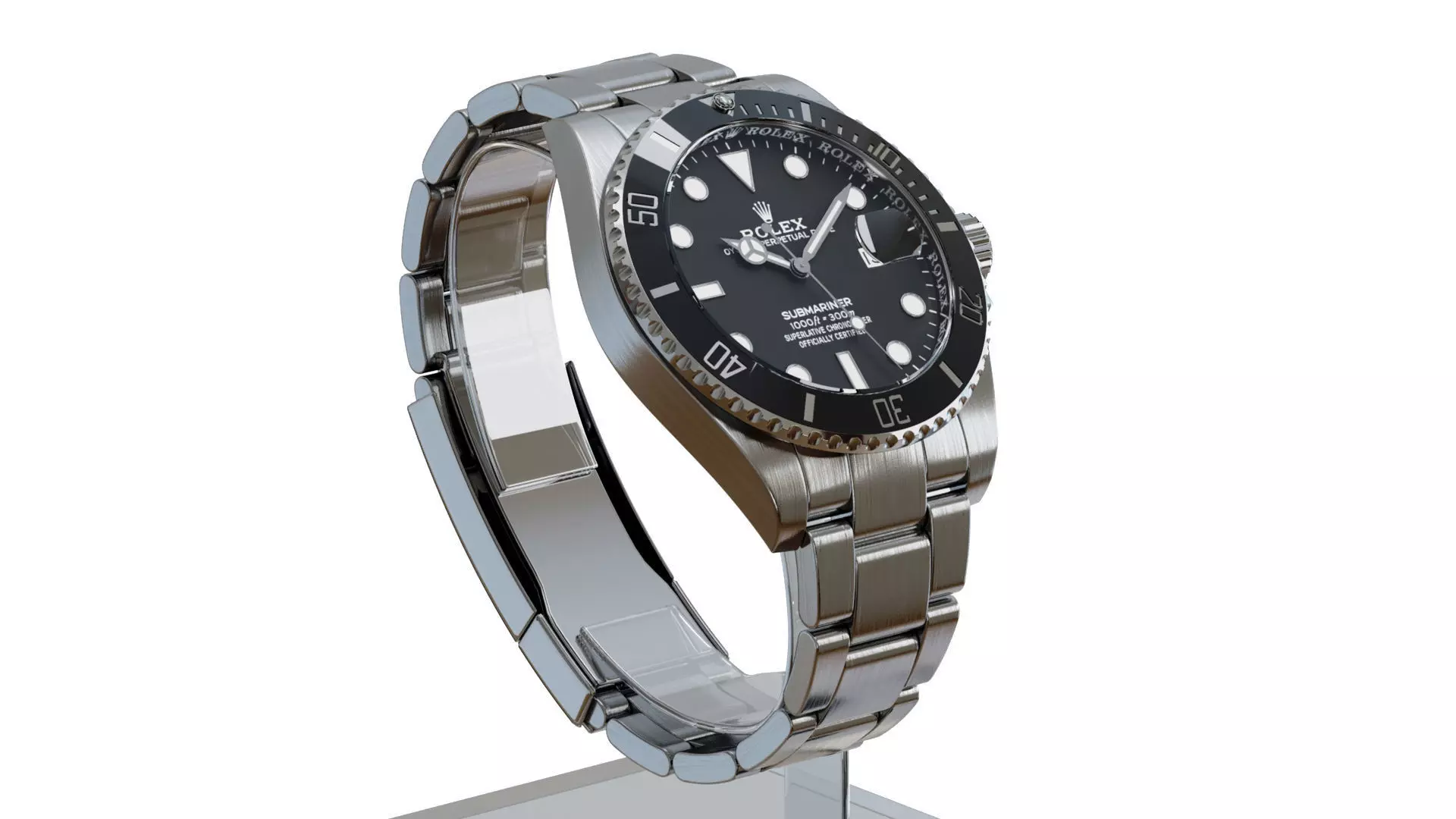 Rolex - Submariner Date 3D model_0