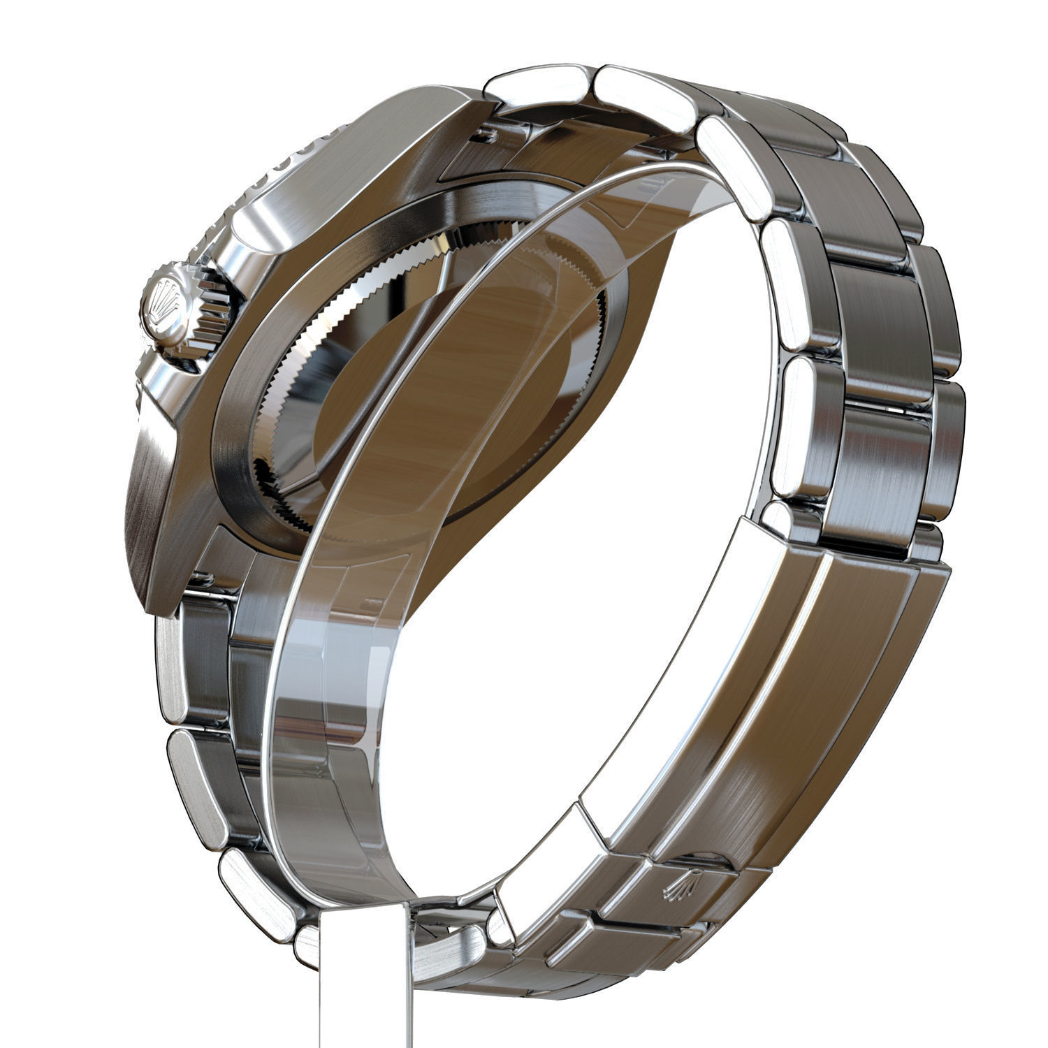 Rolex - Submariner Date 3D model_3