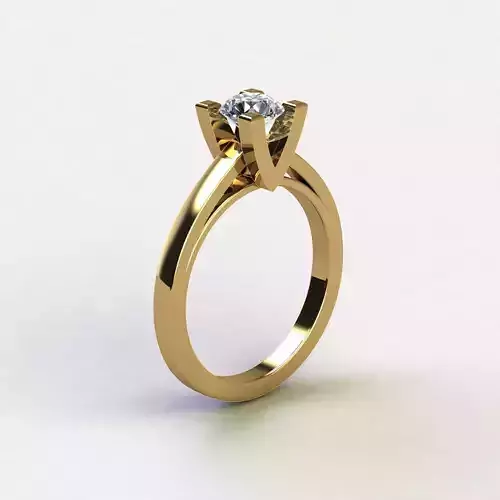 KADIN PIRLANTA YUZUK 15 SIZE 3DM STL OBJ FBX 3D BASKI MODELI