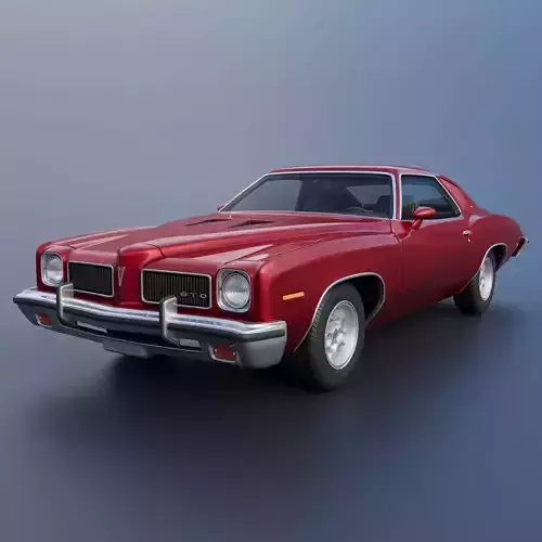 Pontiac GTO 1973 3D print model