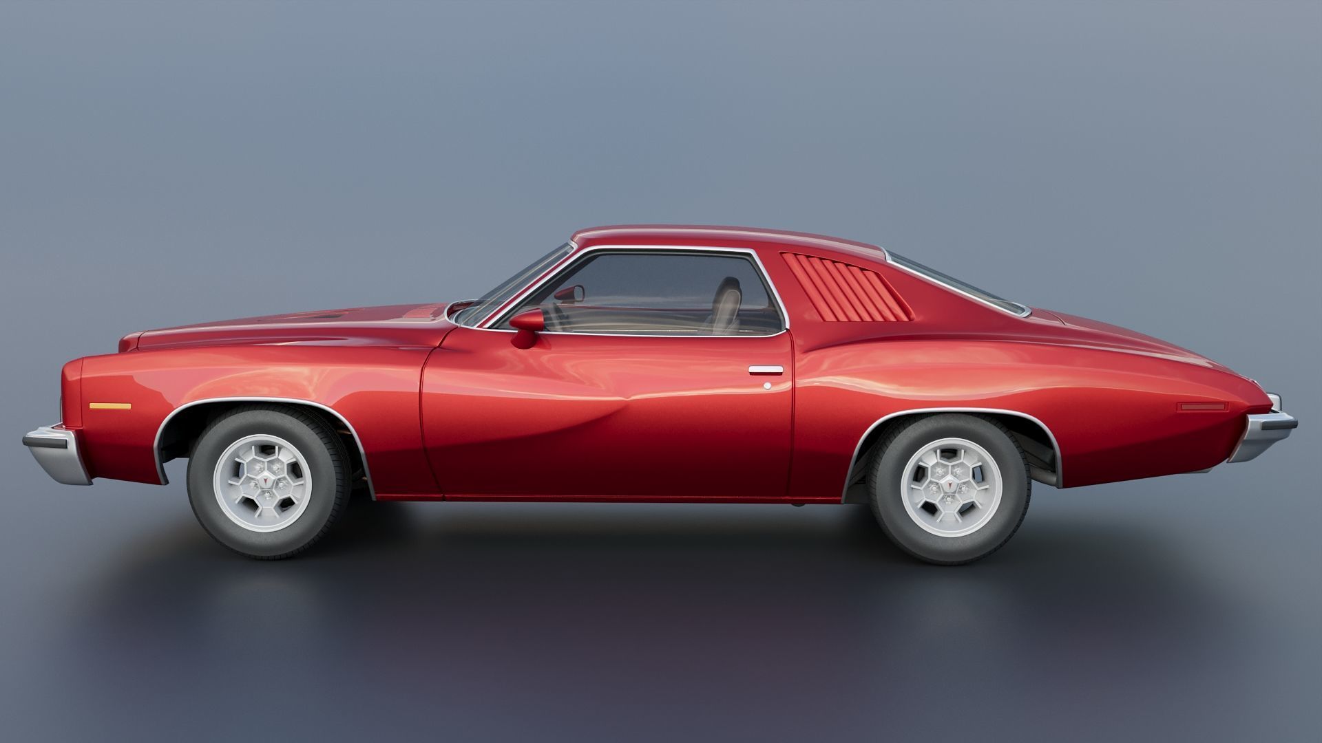 Pontiac GTO 1973 3D print model_20