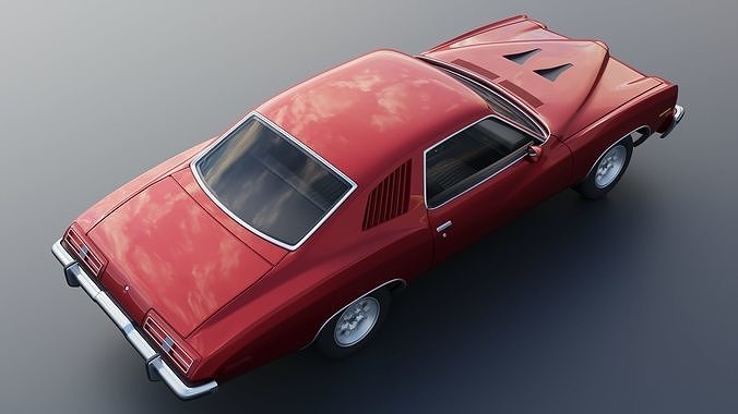 Pontiac GTO 1973 3D print model 7