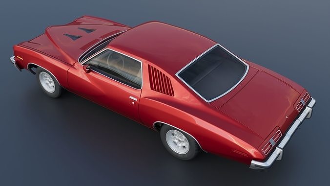 Pontiac GTO 1973 3D print model 5