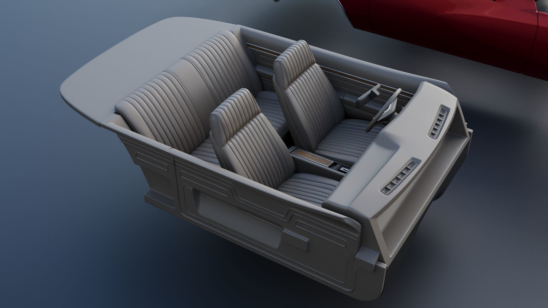 Pontiac GTO 1973 3D print model_23