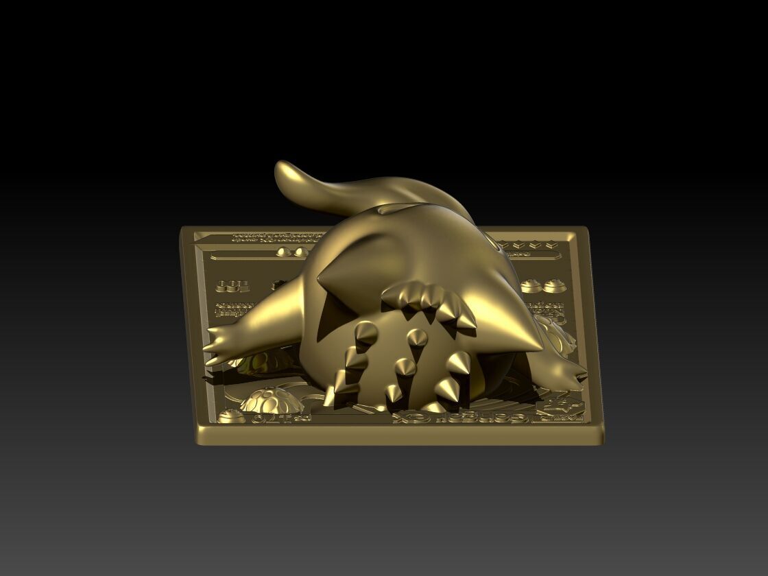 Gengar tcg 3D print model_7