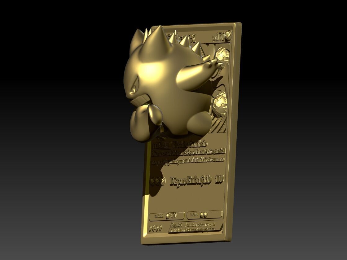 Gengar tcg 3D print model_3