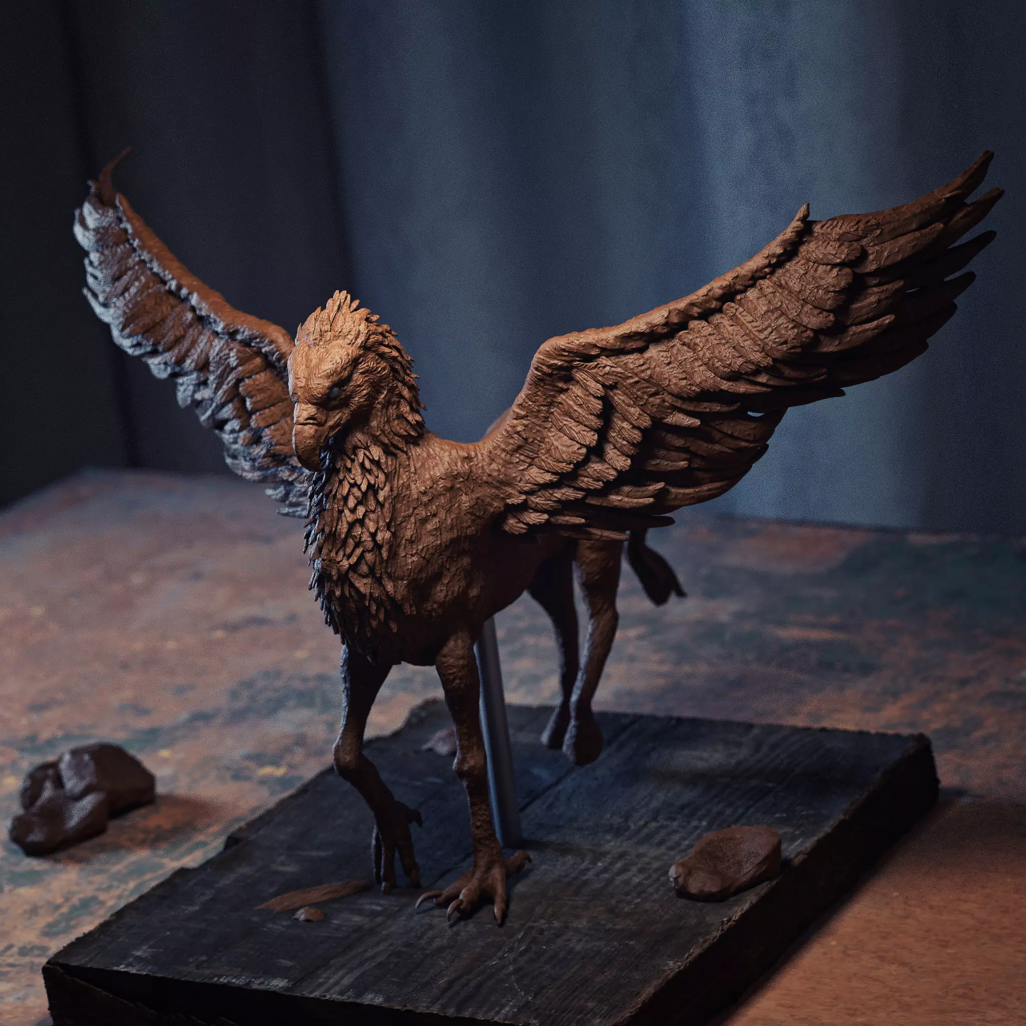 hippogriff 3D printing model 3D print model_0