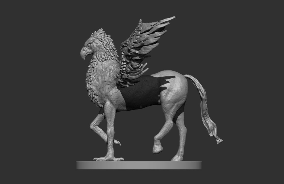 hippogriff 3D printing model 3D print model_3