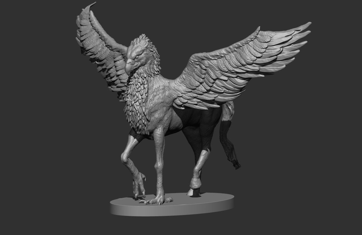 hippogriff 3D printing model 3D print model_2