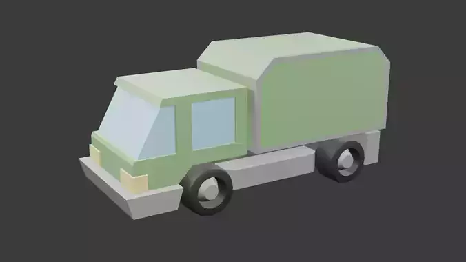 Low Poly Truck