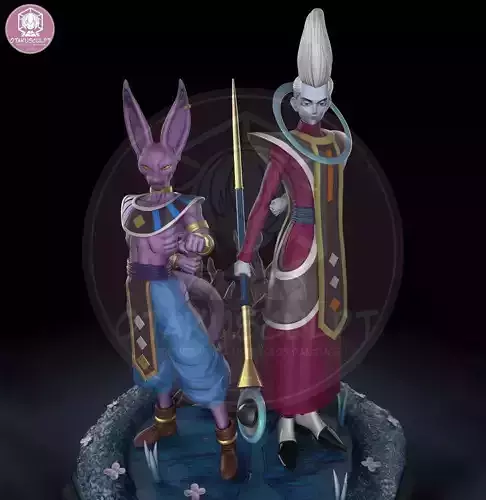 OTAKUSCULPT - Dragon Ball - Beerus and Whis