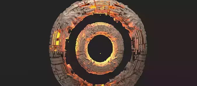Angel Code Ascention ring 3D model