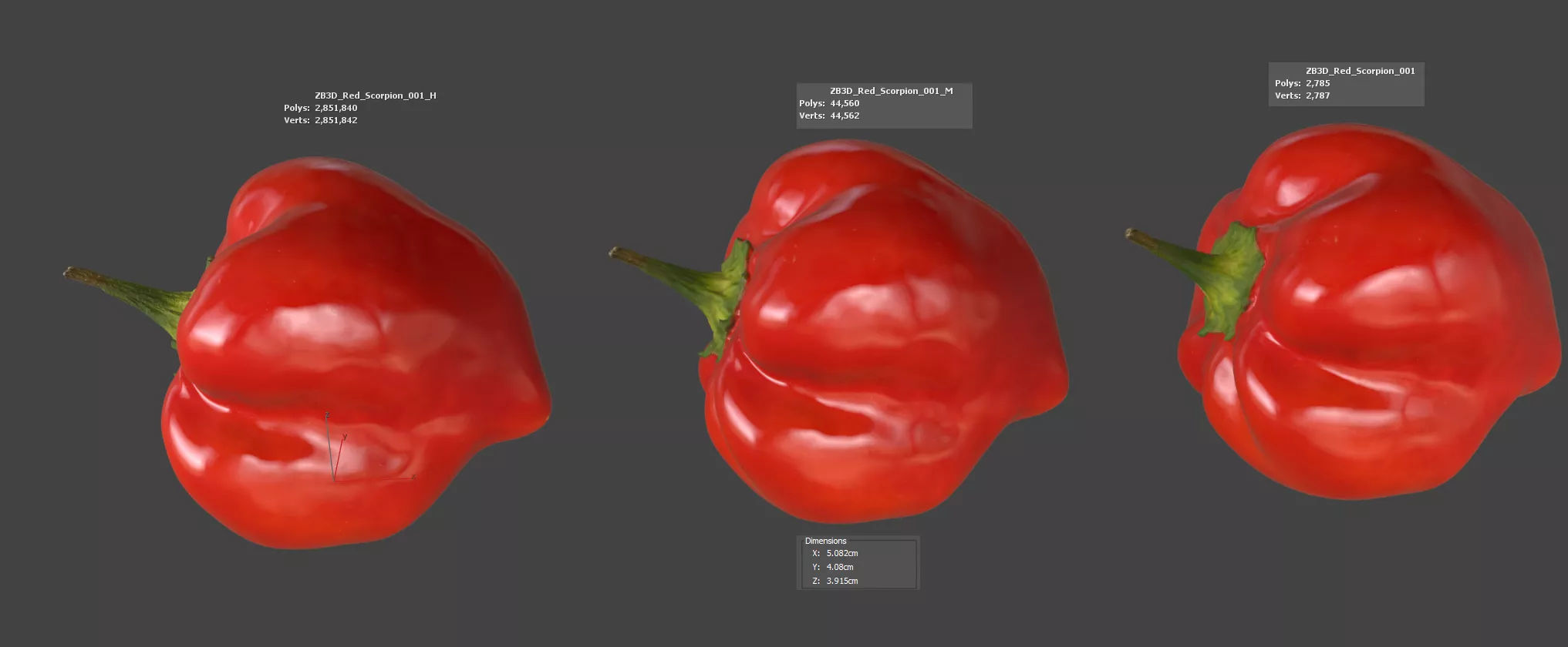 Red Scorpion 3D model_5