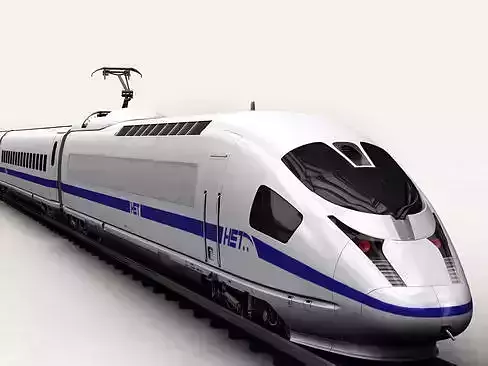 Generic High Speed Train 3D model