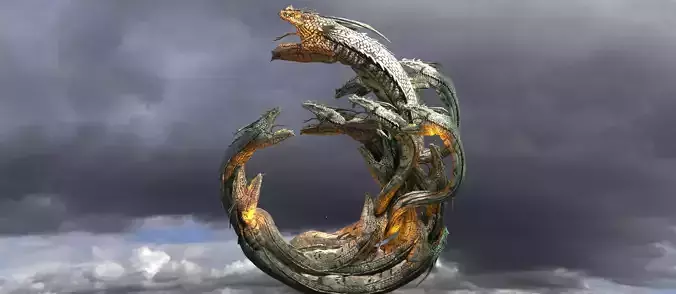 Serpents Hive sculpture