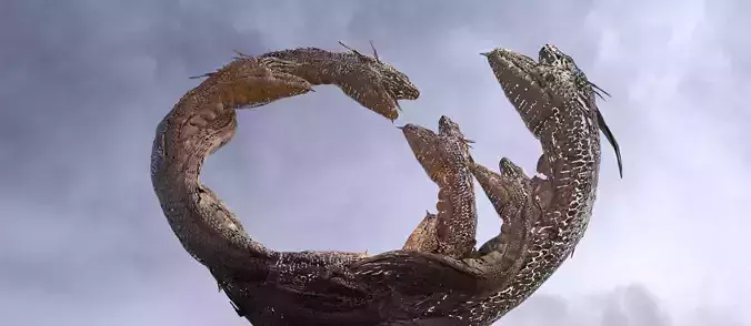 Serpents Hive sculpture skin 3