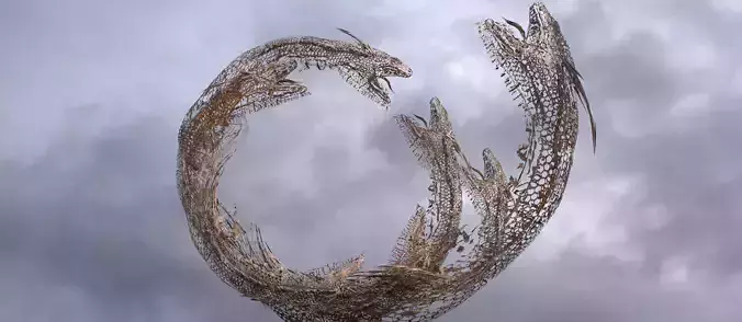 Serpents Hive sculpture skin 4