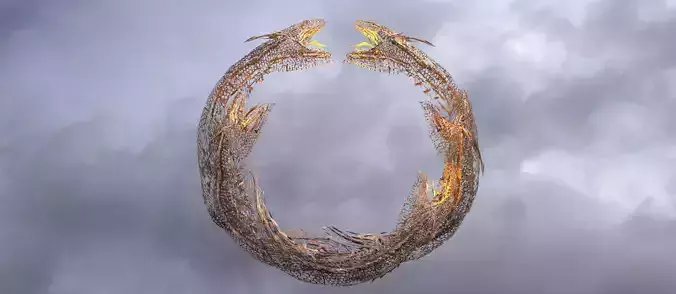 Perseus Drake Ring skin shed 