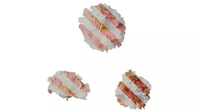 Anydrafts Alcea rosea Flower 12