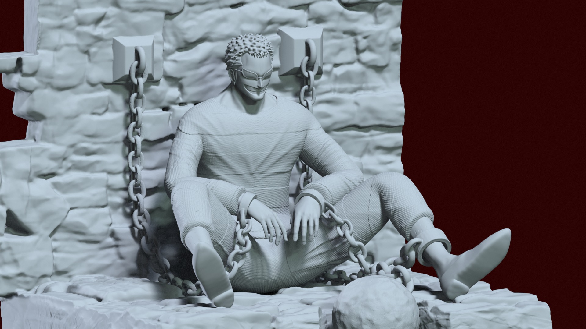 DOFLAMINGO - IMPER DOWN - ONE PIECE - 3D PRINT 3D print model_1