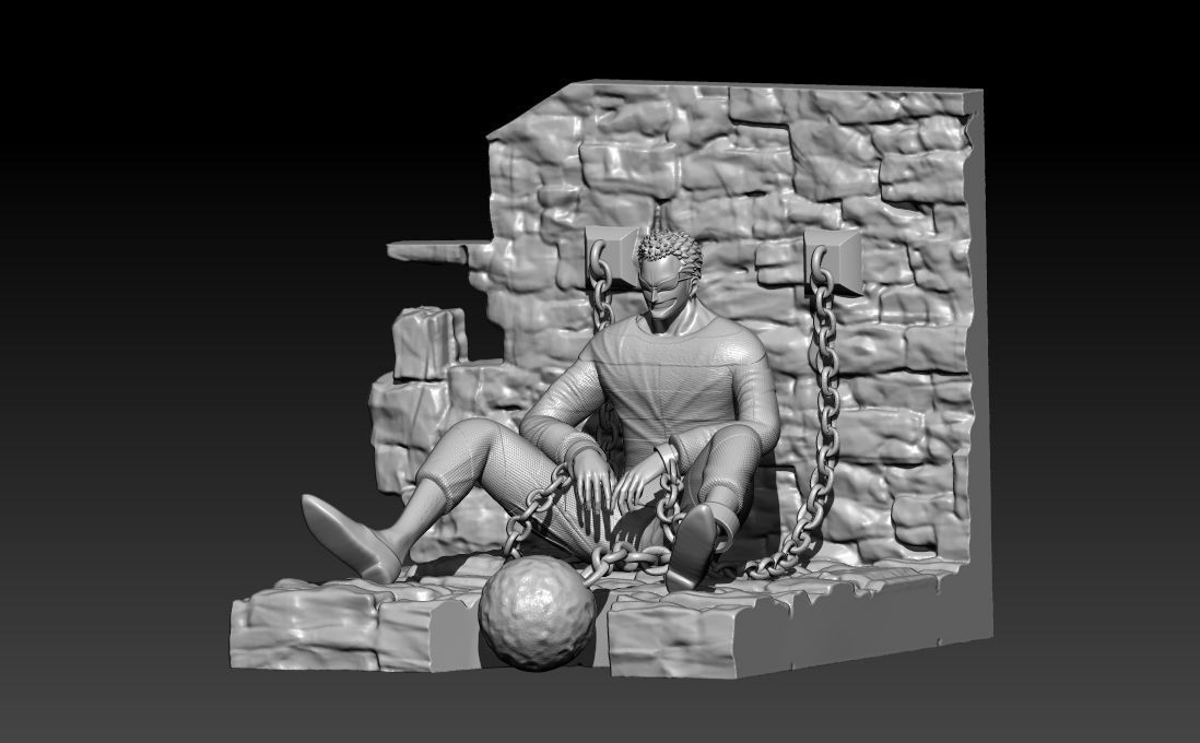 DOFLAMINGO - IMPER DOWN - ONE PIECE - 3D PRINT 3D print model_4