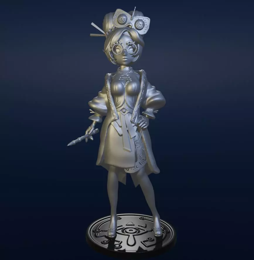 Purah Zelda Tears of the Kingdom 3D print model