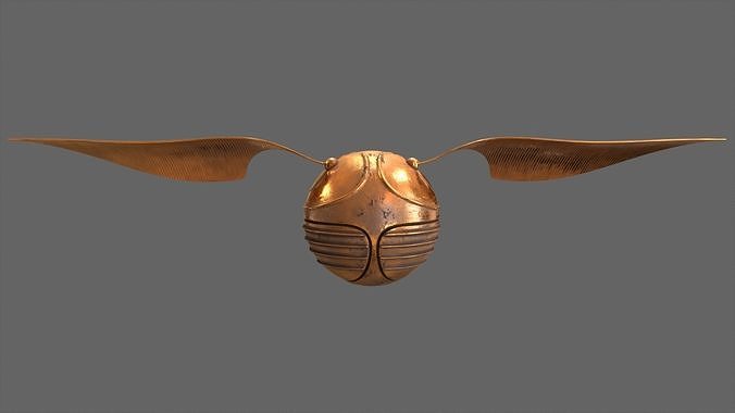 Golden Snitch - Harry Potter 3D model 3D model