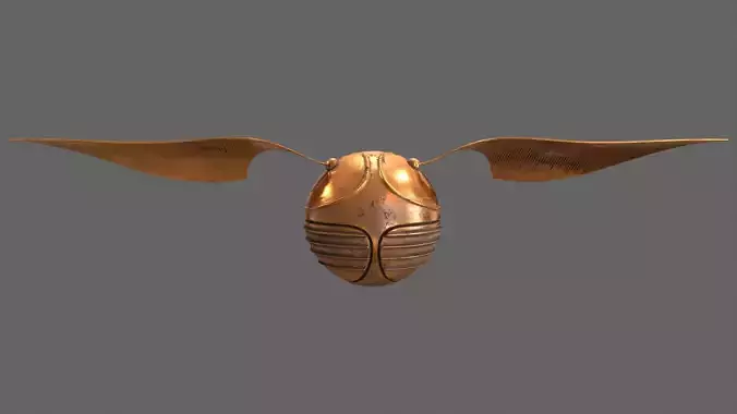 Golden Snitch - Harry Potter 3D model 3D model