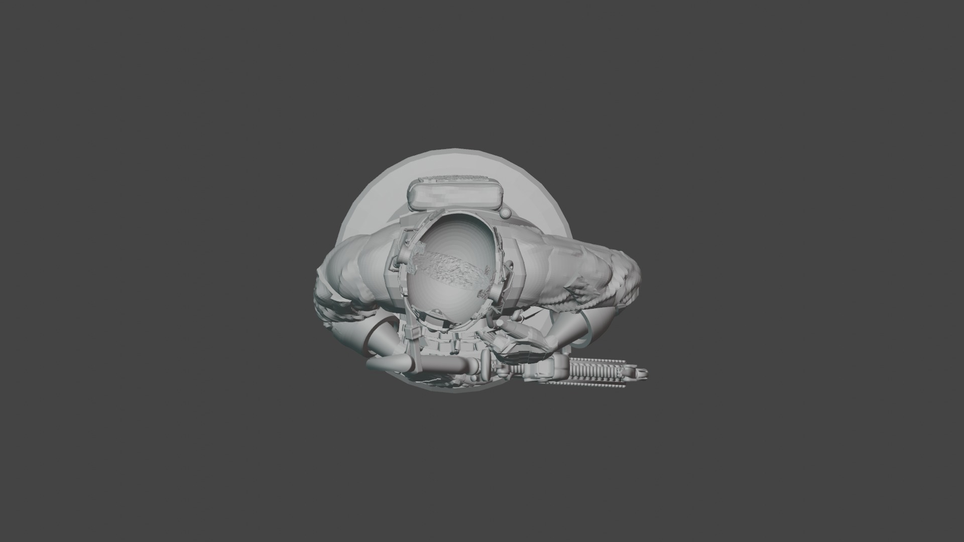 Soldier Bust 3D print model_12