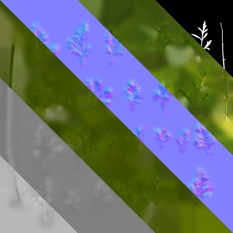 Anydrafts Ammi black knight Leaf 01 Texture_8