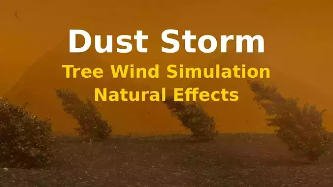 Dust and Storm and HIP file 3D model