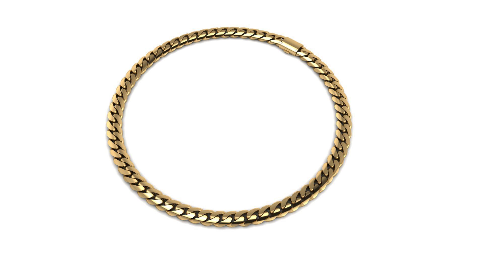 13 MM CUBAN LINK CHAIN FOR BRACELET OR NECKLACE 3D print model_1