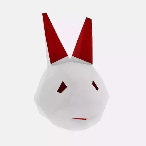 Paper Rabbit Mask