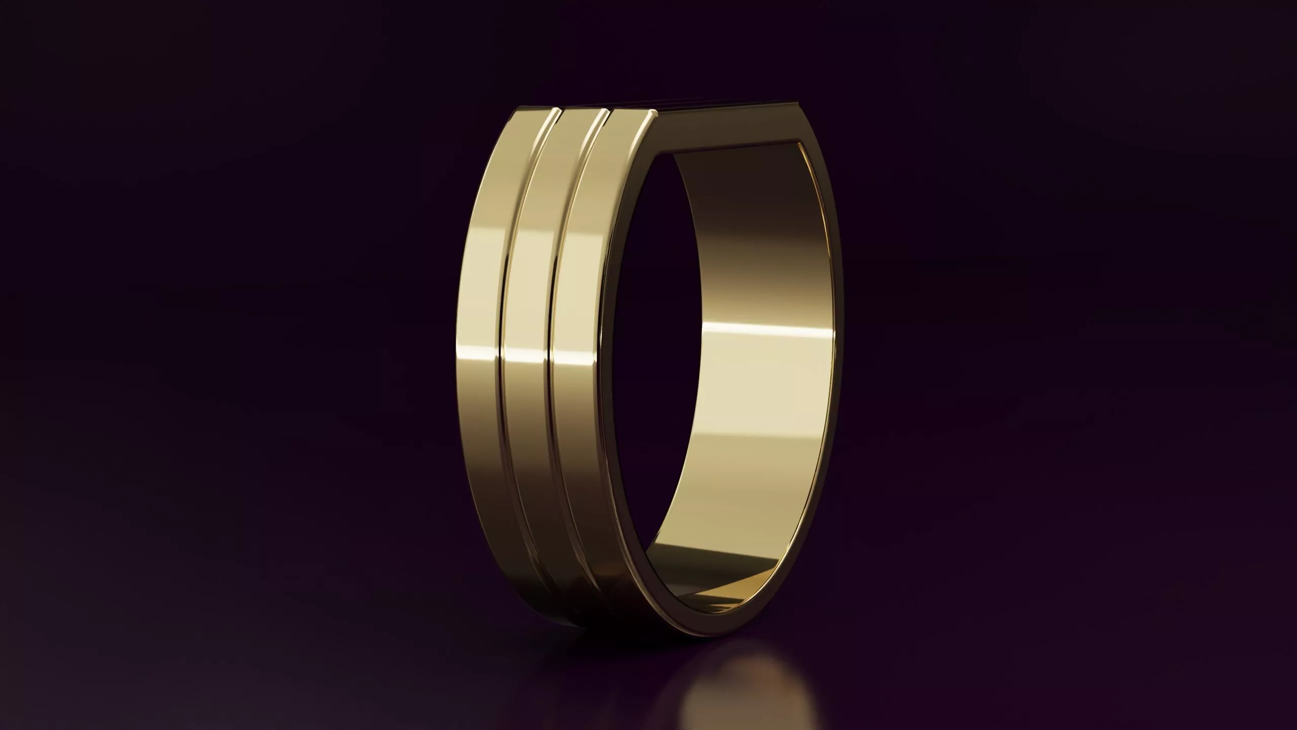 free form ring N15 Free 3D print model