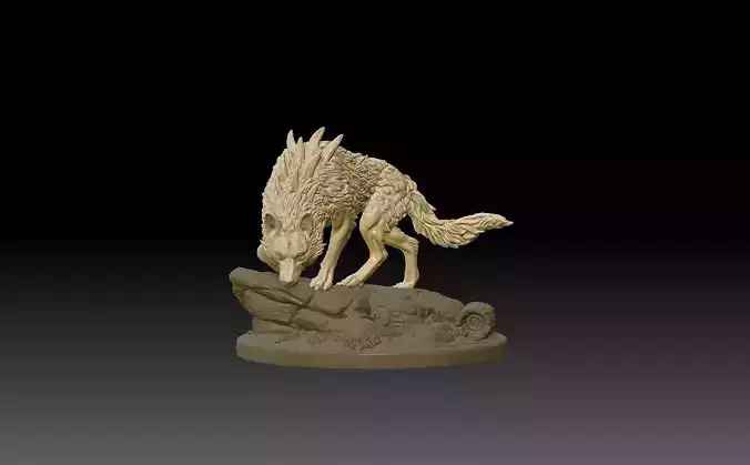 Wolf 3d model