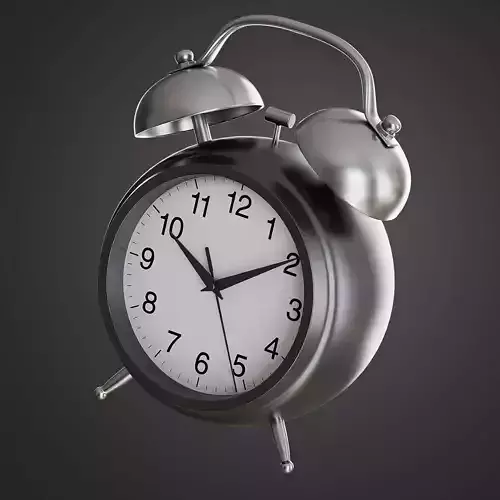 Alarm Clock 3D Model Free 3D model