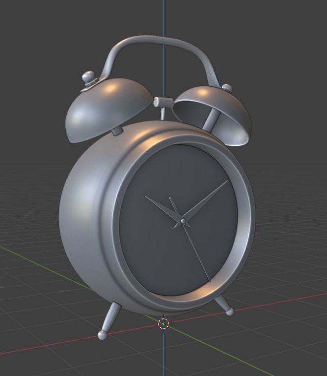 Alarm Clock 3D Model Free 3D model_5