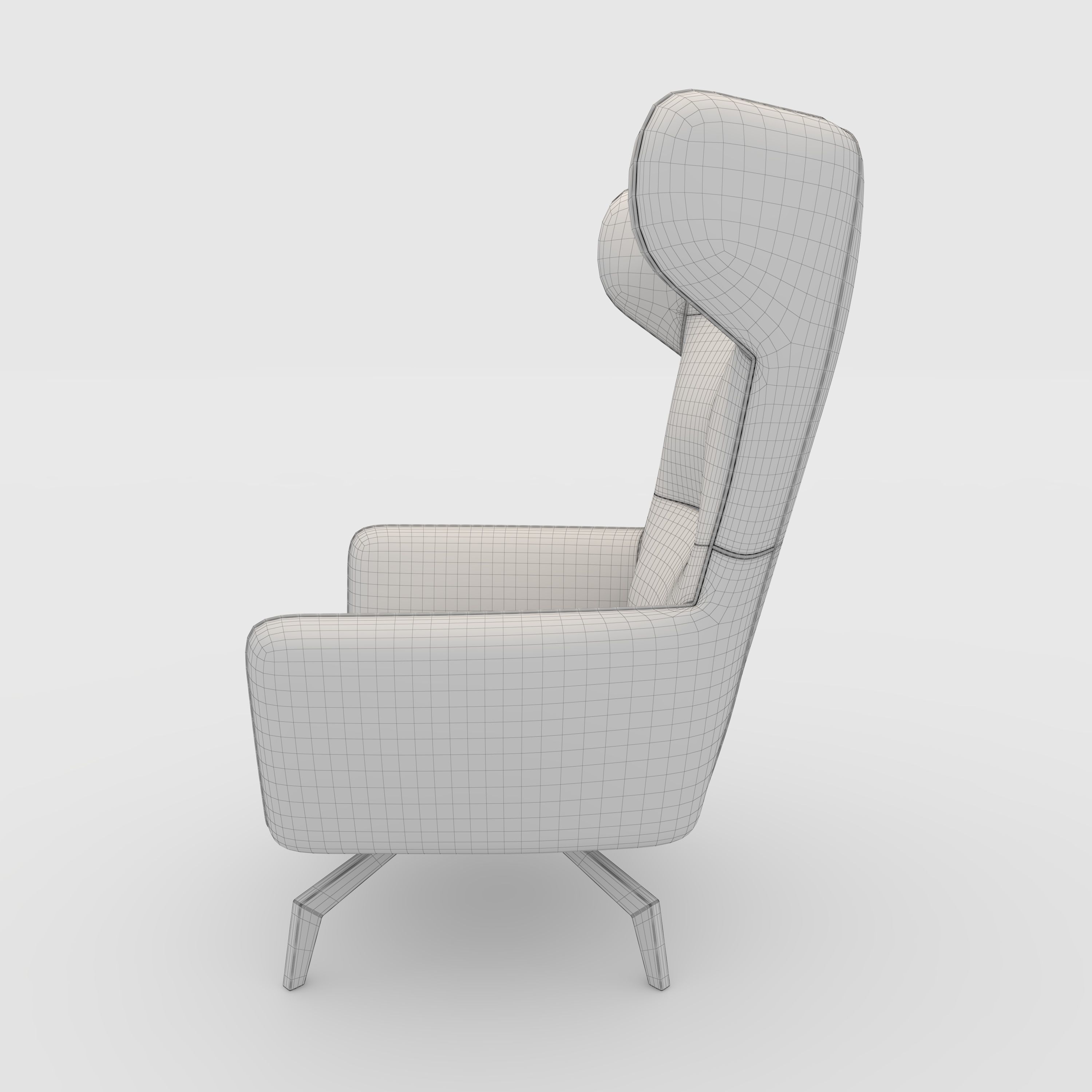 Armchair 37 3D model_13
