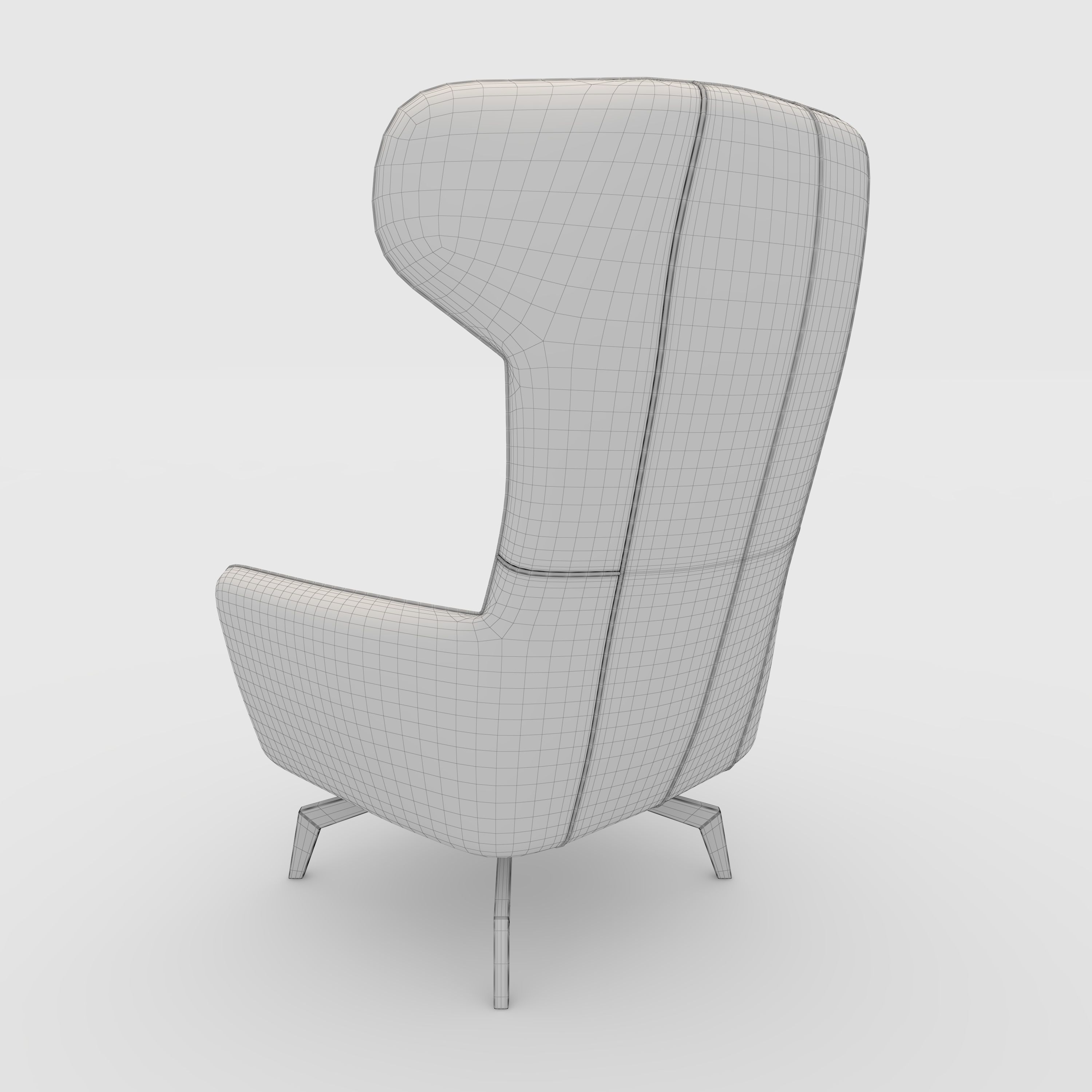 Armchair 37 3D model_15